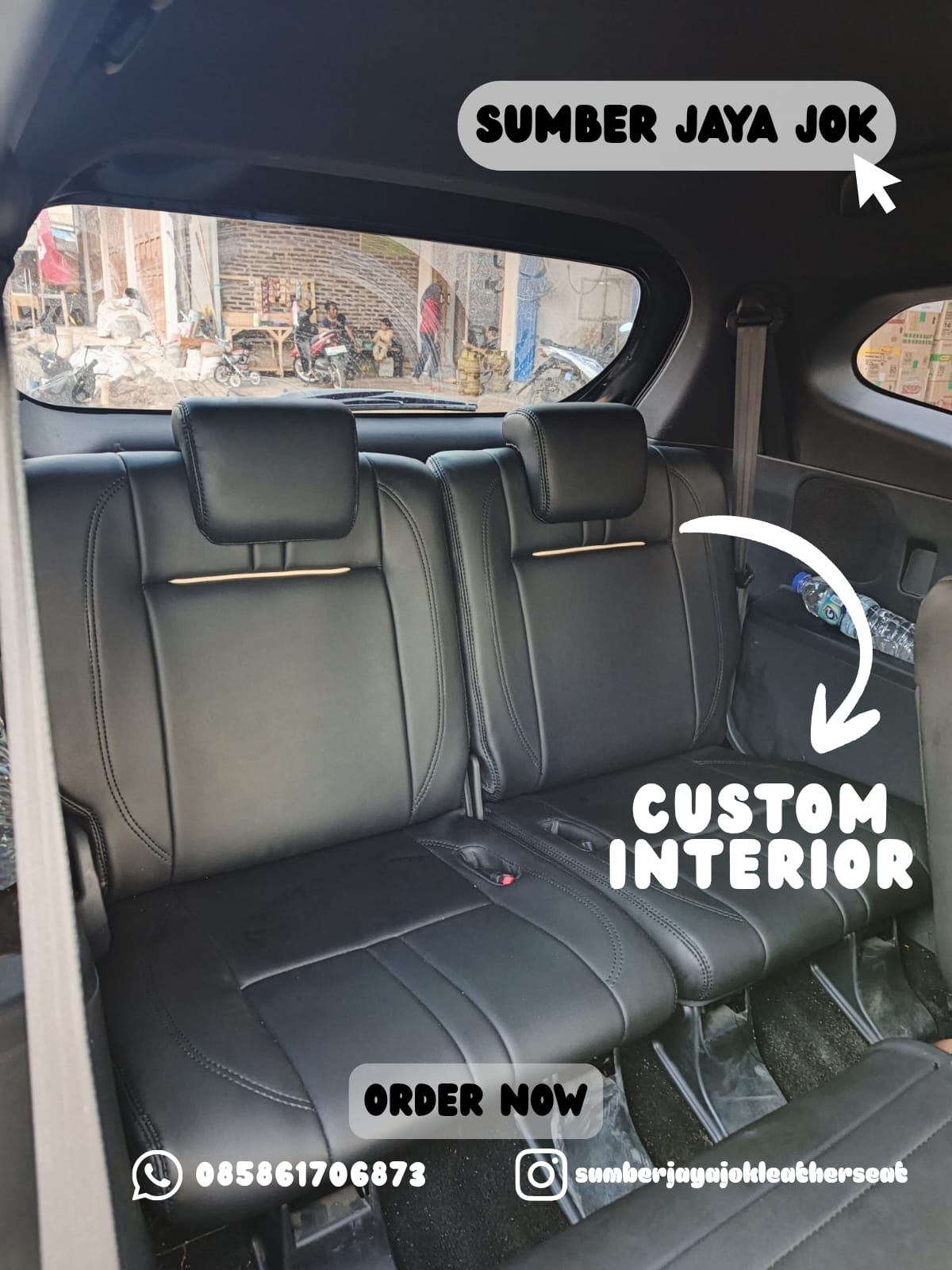 Detail Modifikasi jok mobil Agya